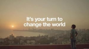 It's your change the world
