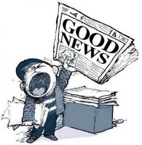 Good news for you