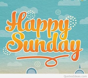 happy sunday