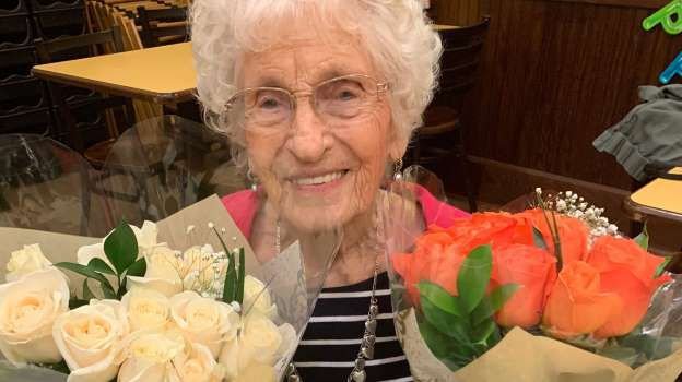Comfort from a 102-year-old who has lived through a flu pandemic, the Depression and WWII
