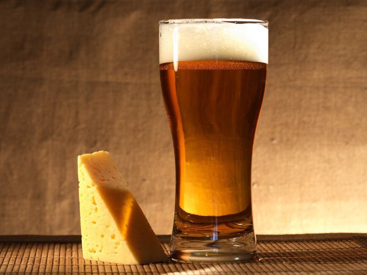 Beer and cheese