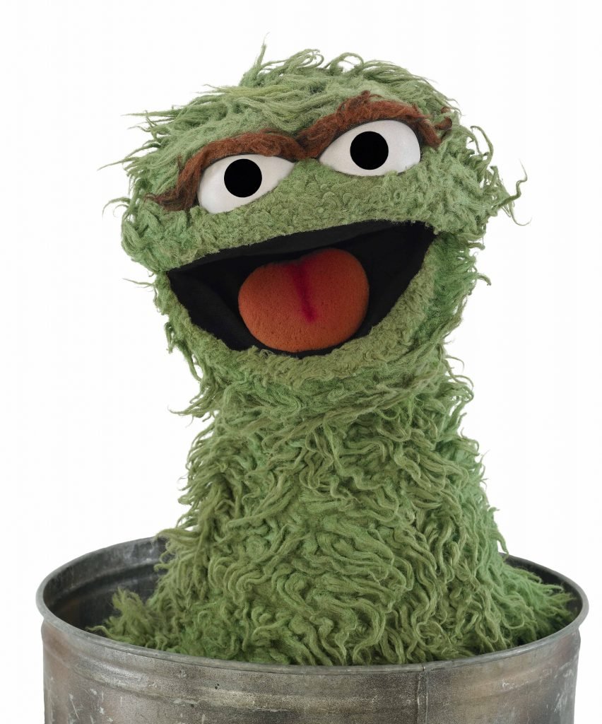 Oscar the Grouch from Sesame Street