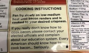 Black River Meats Bacon package