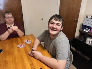 Jacob in a mean game of UNO