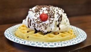Ice cream for breakfast