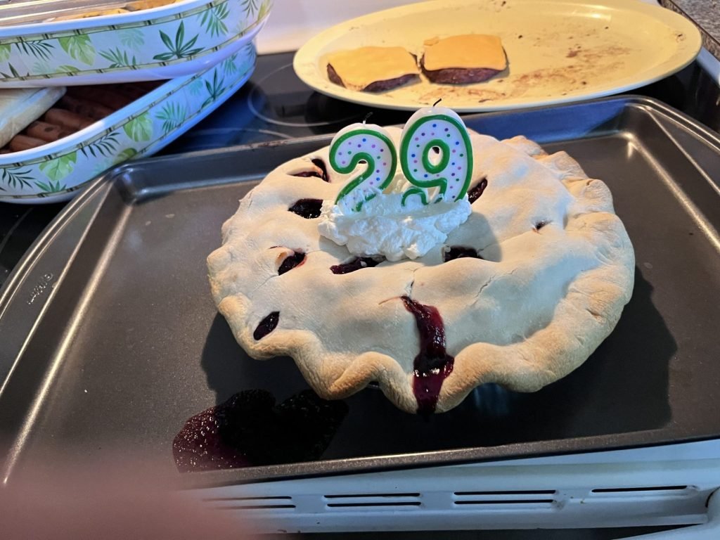 29th Birthday Pie