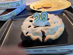 29th Birthday Pie
