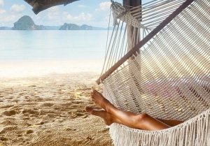 Hammock on a beach