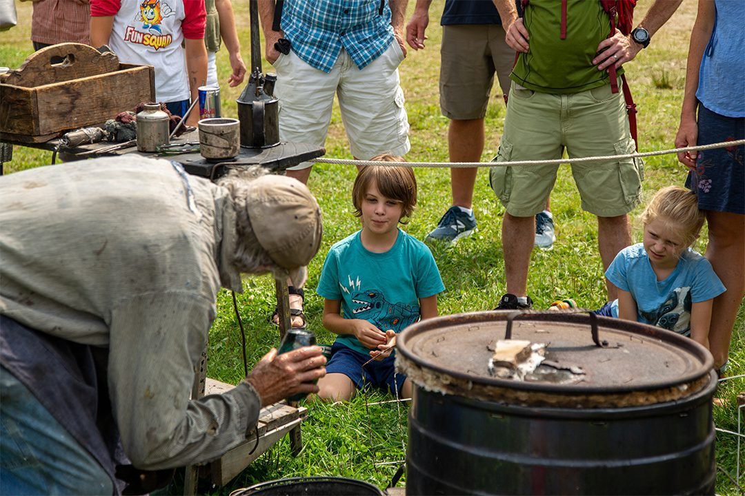 Watch a demonstration and see raw materials come to life at the hands of master craftsmen.