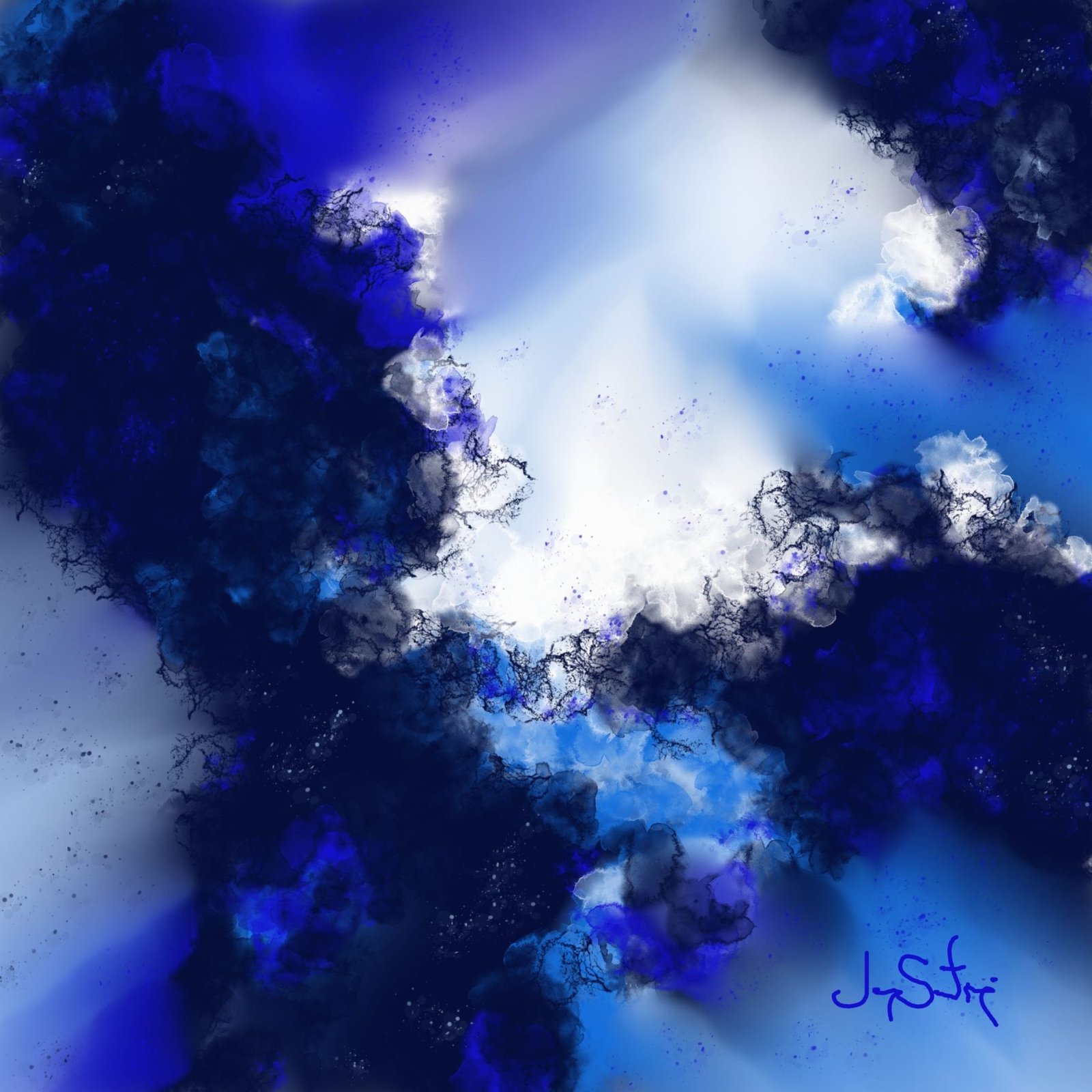 "Kiss of the Blue Jay" by Joey Santiago.