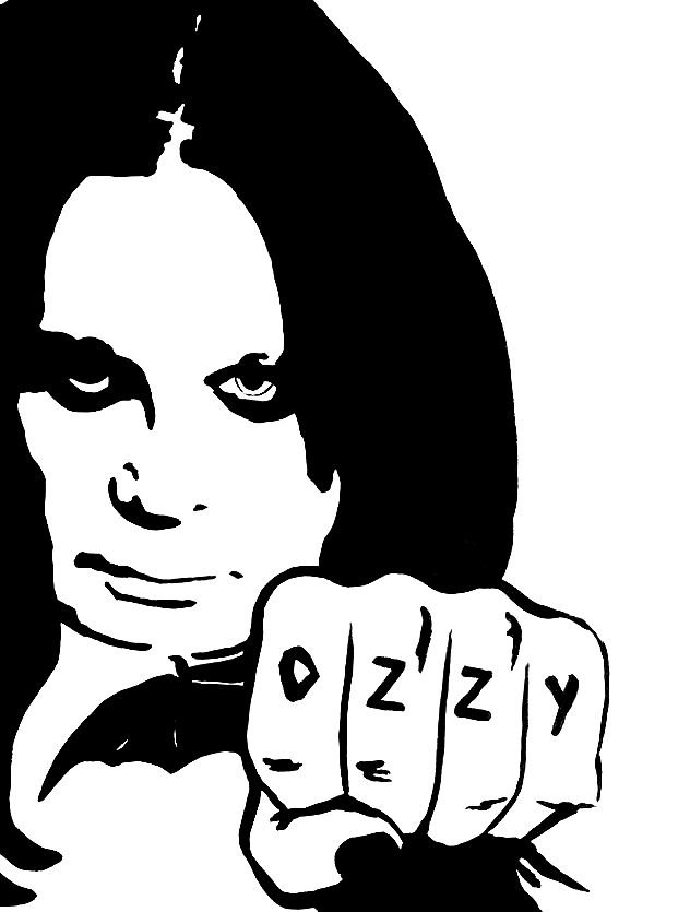 Ozzy painting