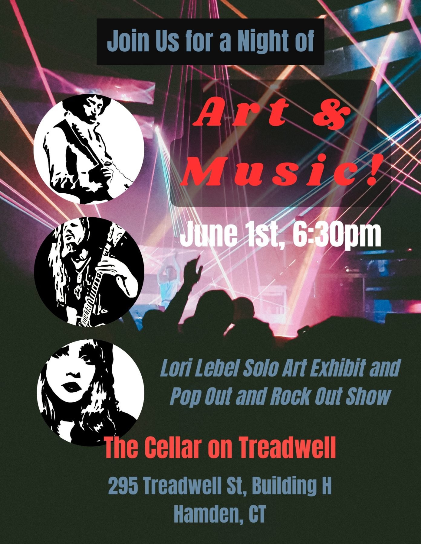 Lori Lebel Solo Art Show, June 1st