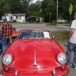 Classic Porsche 356 at Keene Car Show