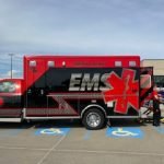 Hospital Fair EMS truck