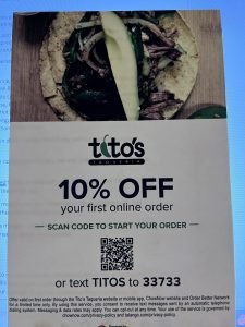 Use the Tito's Code