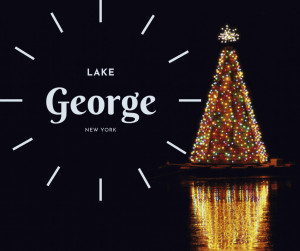 Lake George NY Christmas Tree