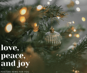 Love, peace, and Joy