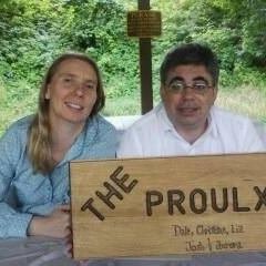 Dale and his wife: The Proulx's