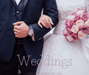 Weddings arm in arm