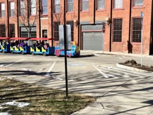 Train Transportation at Keene Ice and Snow Festival
