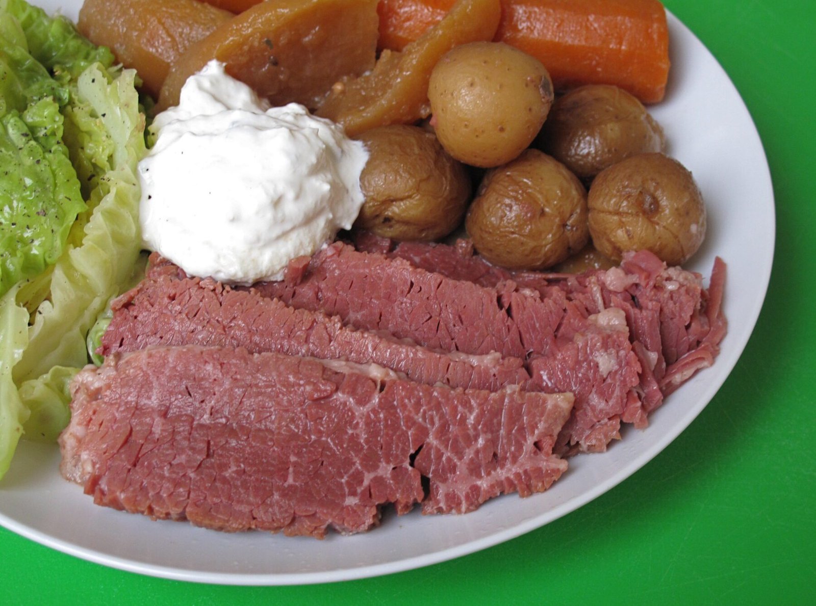 Corned beef meal