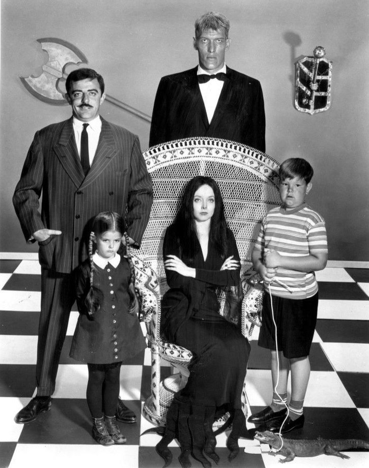 Addams Family Cast from 1964