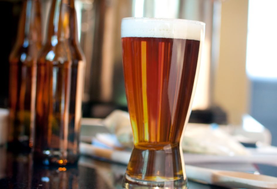 Bock Beer in a Glass