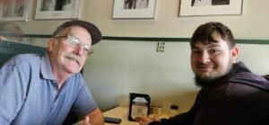 Lee and Jacob in Pepe's