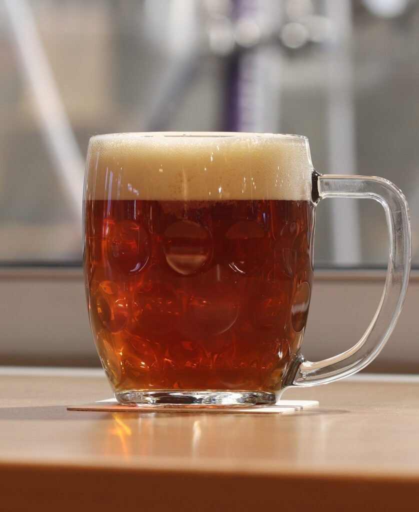 Marzen Beer in a mug