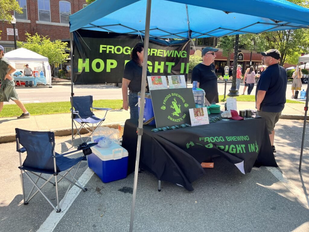 Frogg Brewing At Keene Food Festival