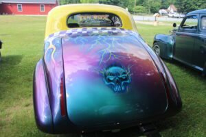 Nice paint job with a skull
