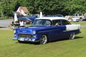1955 Chevy Bel Air with a Super Paint Job