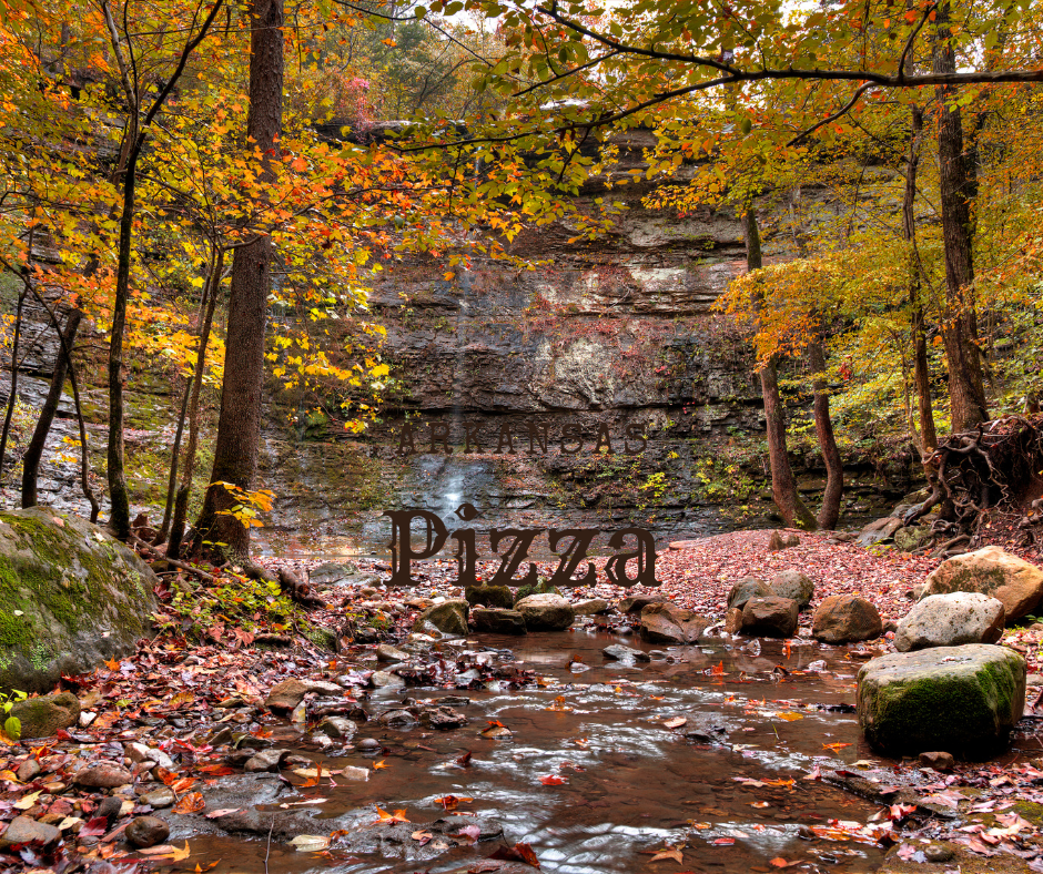 Arkansas Pizza-River and cliff