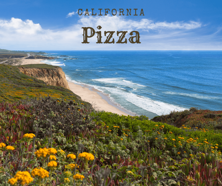 Cliffs overlooking the ocean-California Pizza