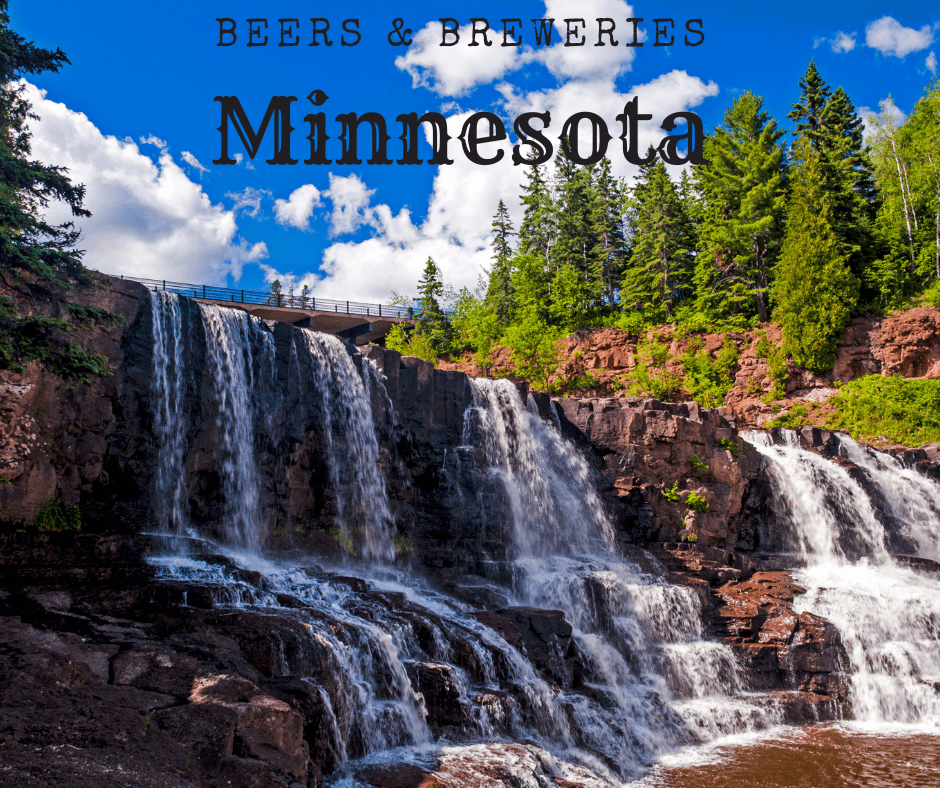 Waterfall in Minnesota-Minnesota Beers and Breweries