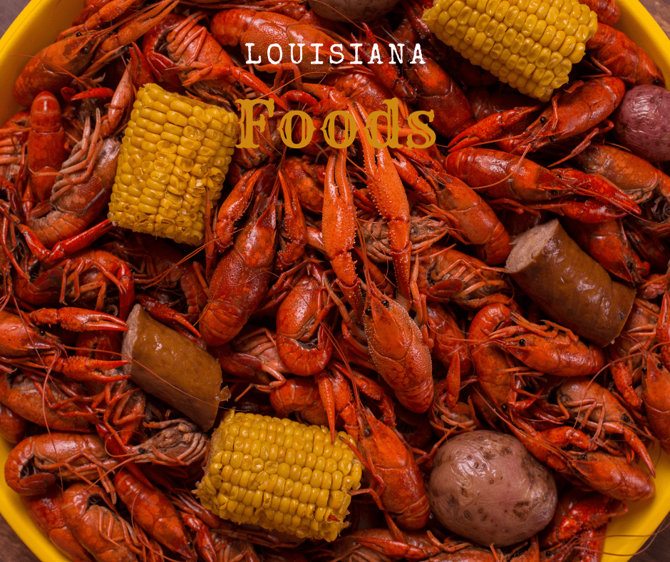Southern Boil with crawfish, corn andouille sausage, and potatoes-Louisiana Foods