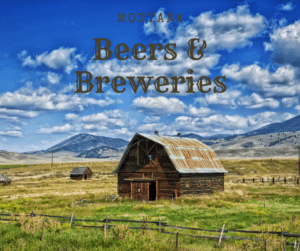 Weathered barn in the meadows-Montana Beers & Breweries
