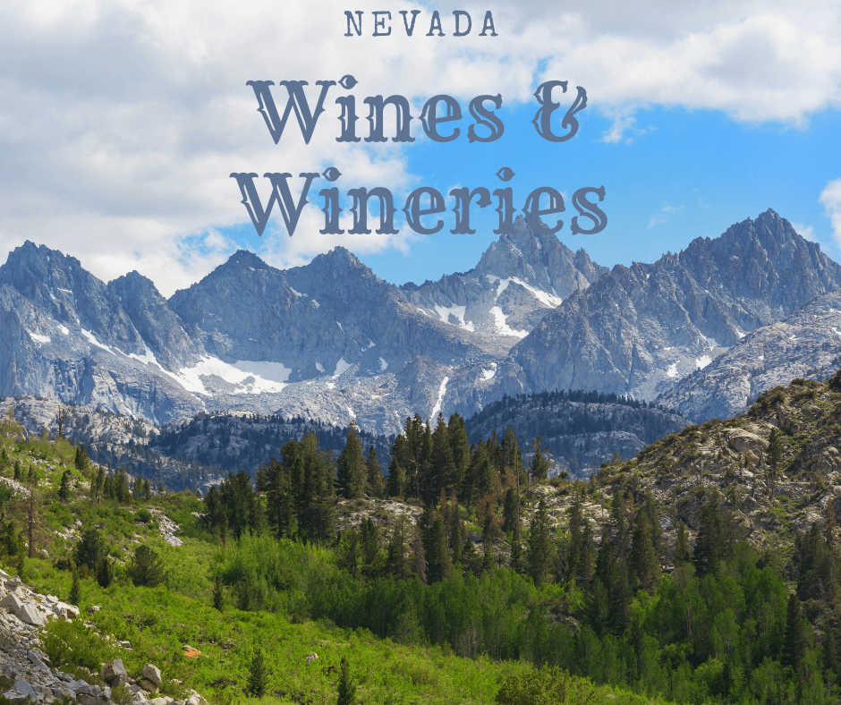 Overlooking the mountains-Nevada Wines and Wineries