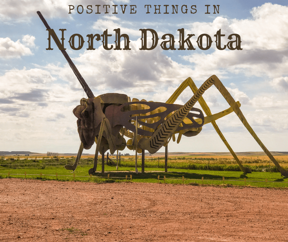 Locust Statue-North Dakota's Bright Future: Celebrating Positive Developments Across the Peace Garden State