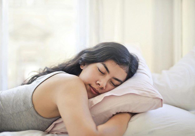 Woman sleeping-Photo via Pexels