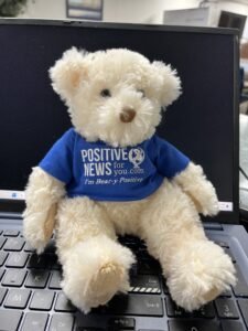 Posi The Bear-We offer these stuffed bears as "trauma" bears, available to first responders for children in accidents, fires, etc. 