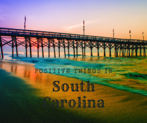 Bridge over waters-Positive Things In South Carolina-Boardwalk on the ocean