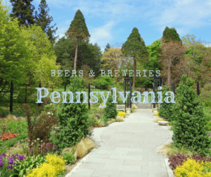 Beers & Breweries in Pennsylvania-Flowered walkway