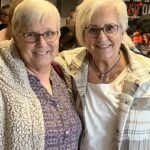 Extra Susan Heller on left and sister Amy Timmons