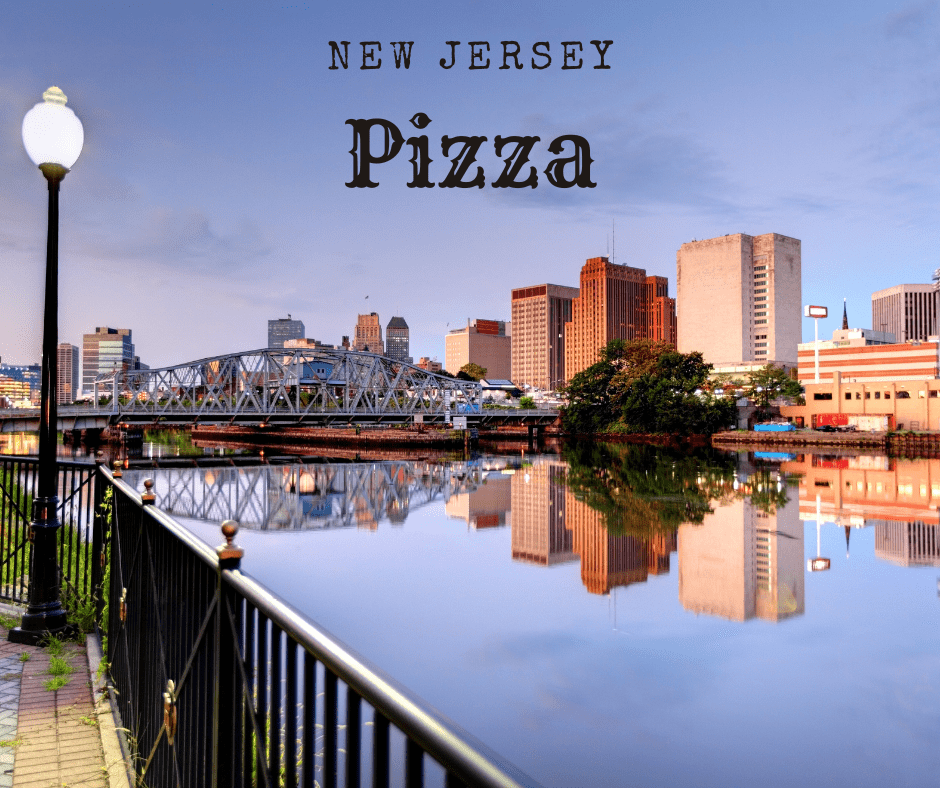 New Jersey Pizza-City refelection on the river