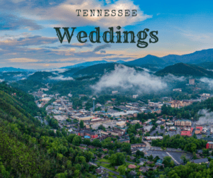 Tennessee Weddings-Overlooking city