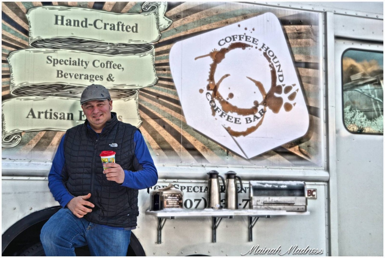 Chris Keegan at Coffee Hound Mainah Madness