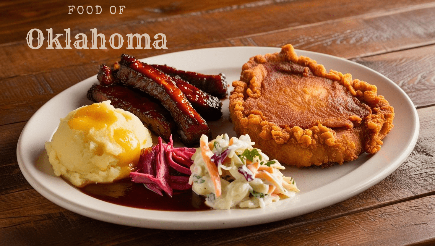 Foods of Oklahoma-Country fired chicken and BBQ