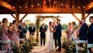 Weddings in Wisconsin-outside venue