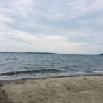 Sand and soothing waves...the perfect escape at the beach at Rocky Point State Park.